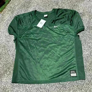 Nike Vapor Varsity Football Practice Mesh Jersey Shirt Green 908729 341 Men 2XL